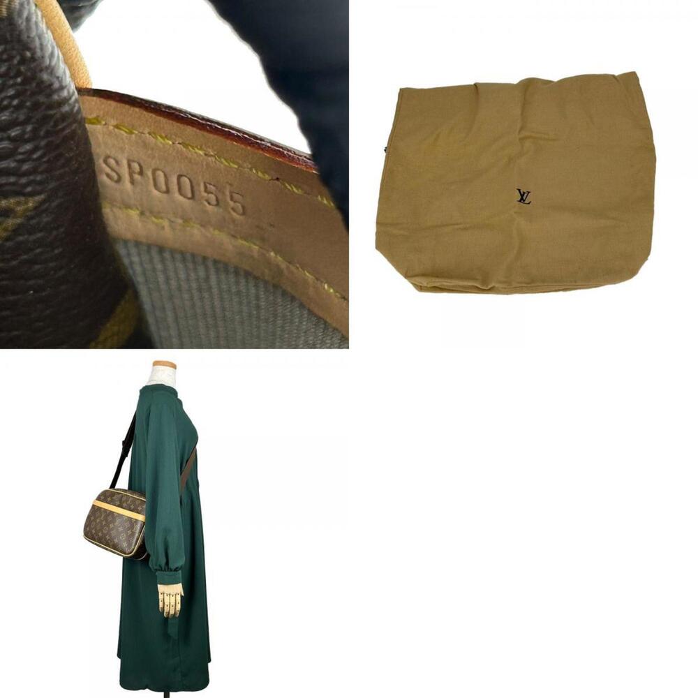 LOUIS VUITTON Authentic Brown Monogram Canvas Shoulder Bag - Picture 10 of 11